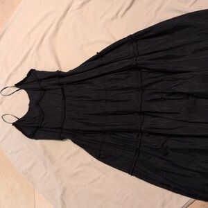 LOFT Elegant Black Maxi Dress